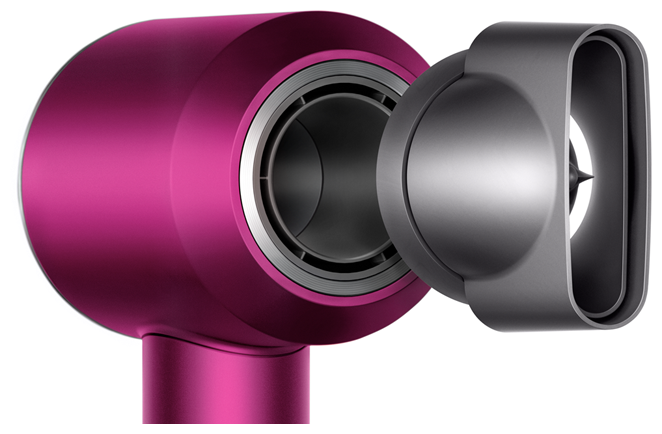 Фен Dyson Supersonic HD07 EU, Fuchsia/Nickel - фотография № 6