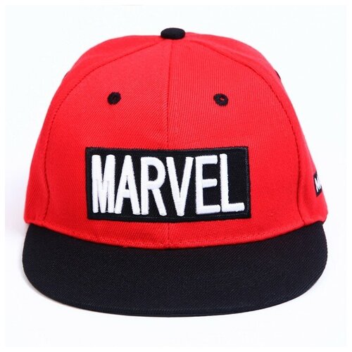 фото Marvel кепка детская "марвел", р-р 52-56, красная recom