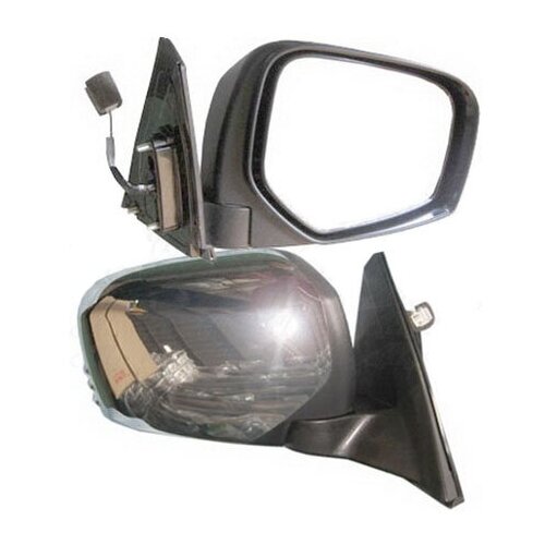 фото Зеркало правое эл. без подогр. 3 контакта хром l200 06-\pajero sport new sailing