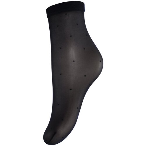 фото Женские носки mademoiselle, 20 den, размер unica, черный