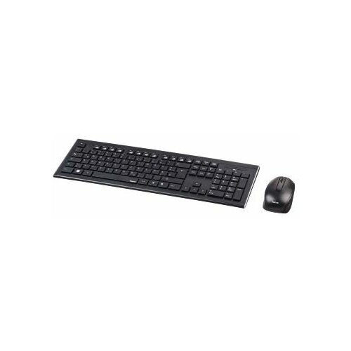 Клавиатура + мышь Hama Cortino клав:черный мышь:черный USB беспроводная Touch