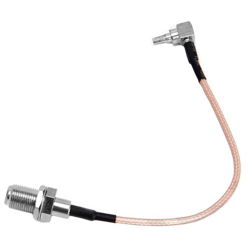 Пигтейл - переходник CRC9 - F-female, для подключения внешней антенны к 3G/4G модемам, мобильным роутерам