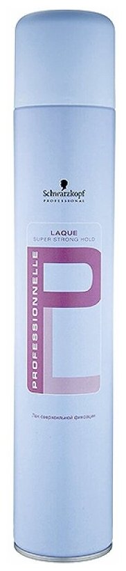 Schwarzkopf Professional / Лак PROFESSIONNELLE Laque Super Strong экстрафильная фиксации, 500 мл