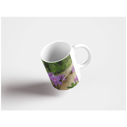 фото Кружка "весна, полевые цветы, природа 320 мл. белая" lotsprints