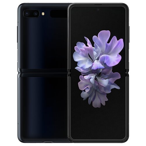 Смартфон Samsung Galaxy Z Flip 8/256 ГБ, nano SIM+eSIM, черный бриллиант