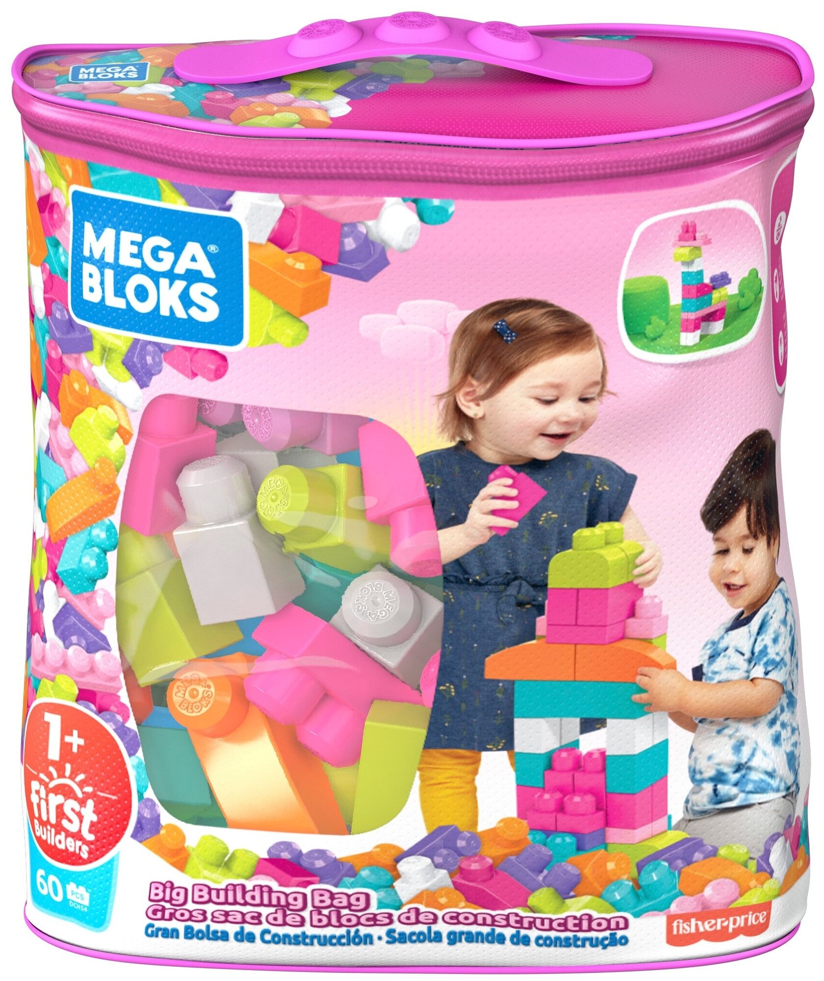 Конструктор Mega Bloks First Builders (60 деталей) CYP67