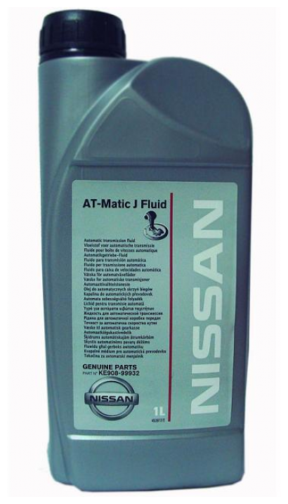 Масло трансмиссионное Nissan Matic Fluid J, 1 л — купить в интернет ...