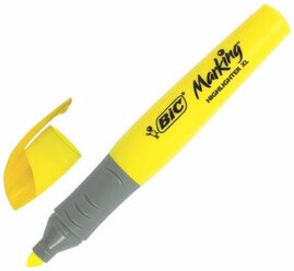 Текстовыделитель BIC "Highlighter XL", желтый, линия 1,7-5,1 мм, 891396