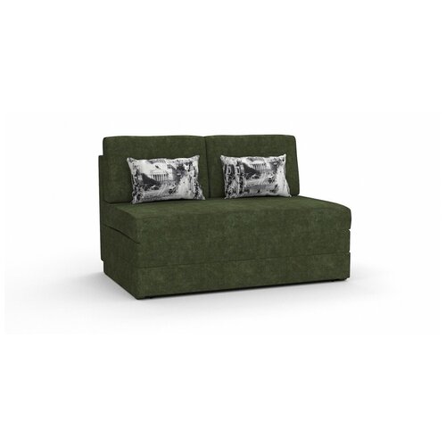 фото Диван выкатной кармен люкс велюр зеленый. спальное место: 195/100 диваны и кровати