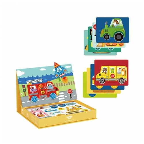 Магнитная игра Пазлы Транспорт