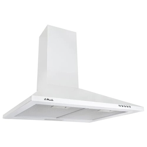 Вытяжка купольная кухонная Ширина 60 см ОтводРециркуляция Производительность 800 м3ч Мотор 190 Вт Воздуховод 150 мм KH-DOME 6006 WH 934100₽
