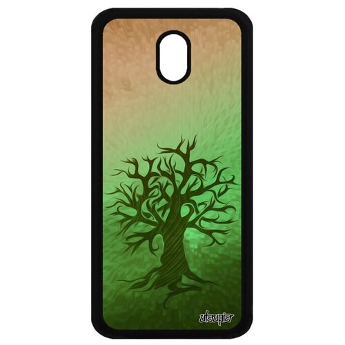 фото Яркий чехол на смартфон // samsung galaxy j3 2017 // "дерево жизни" лес символ, utaupia, светло-зеленый