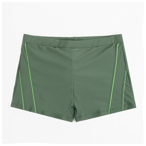 Плавки купальные для мальчика MINAKU Спорт цвет зелёный лонгслив для мальчика цвет зелёный рост 122 см