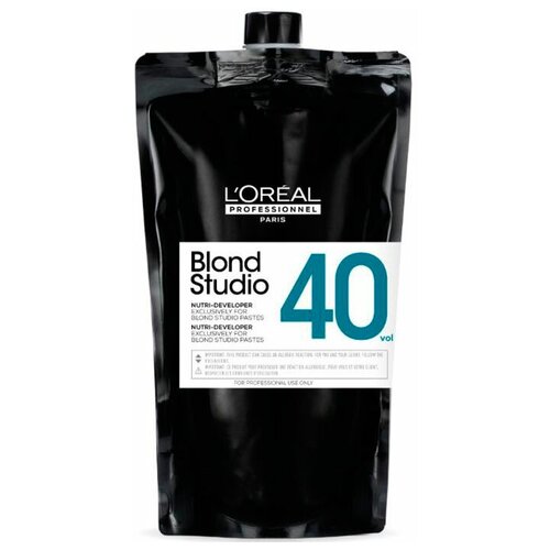 L'Oréal Professionnel Blond Studio Platinium Nutri-Developer Нутри-проявитель 12% (40 vol.) 1000мл l’oreal professionnel efassor пакетики с пудрой 12 шт 28 гр