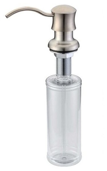 Дозатор для жидкого мыла ZorG ZR-21 STEEL Сталь