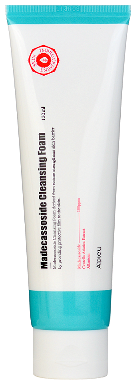 A'PIEU пенка для умывания с мадекассосидом Madecassoside Cleansing Foam, 130 мл