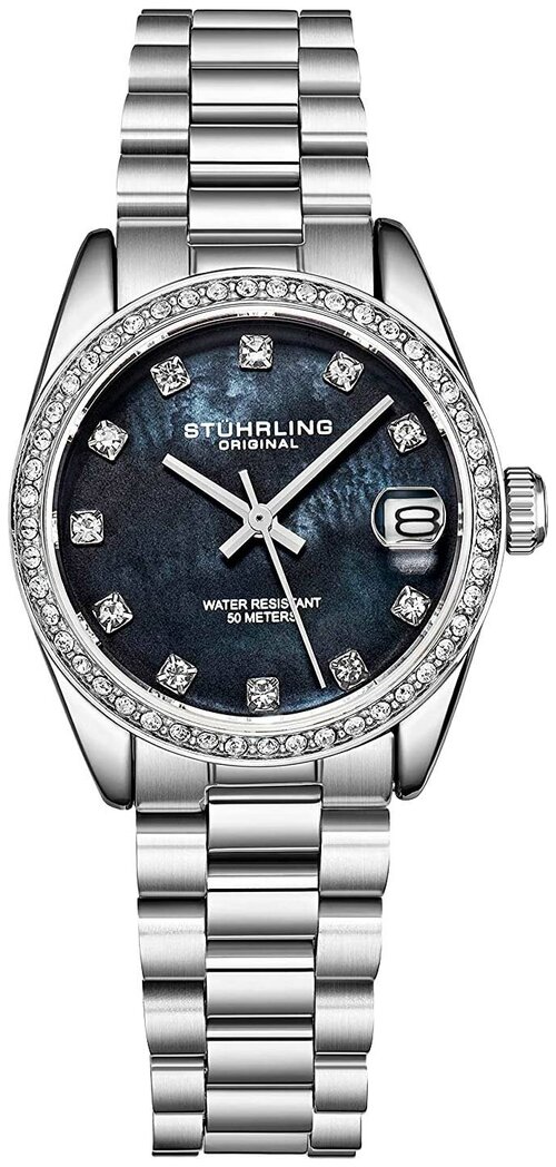 Наручные часы STUHRLING Vogue, серебряный