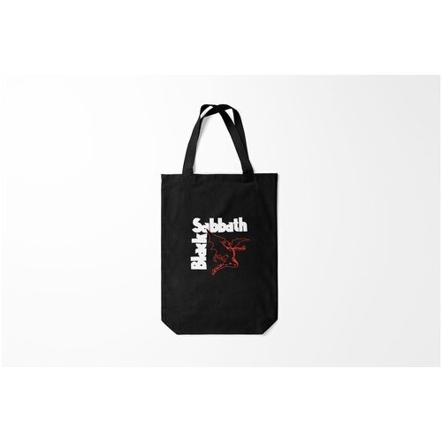 фото Сумка-шоппер / 31х42 см / разная музыка / black sabbath. burnettie