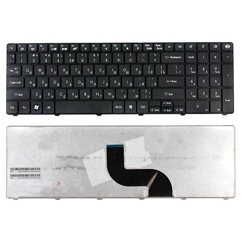 Клавиатура для ноутбука Packard Bell EasyNote TE69BMP черная 89000₽