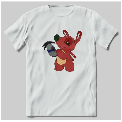 фото Футболка с принтом мультфильм лило и стич 12 brut-shop