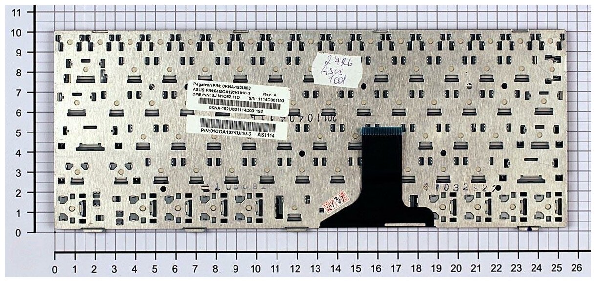 Клавиатура для ноутбука Asus V103662DS1 Русская Черная версия 1