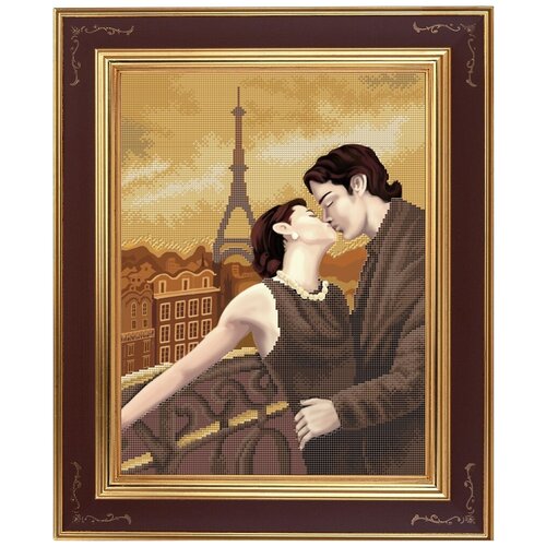 Рисунок на ткани бисером благовест арт.К-3052 Романтический вечер 28,5х37,5 см