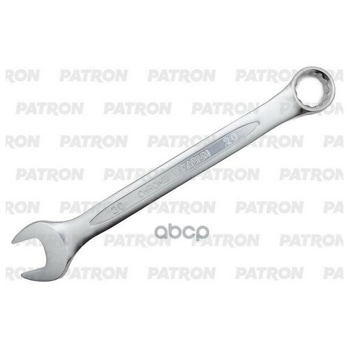 Ключ Комбинированный 20 Мм PATRON арт. P75520 patron patron ключ комбинированный 32 мм patron p 75532