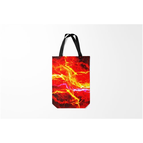 фото Сумка-шоппер / 31х42 см / тренды / разные удары молнии burnettie