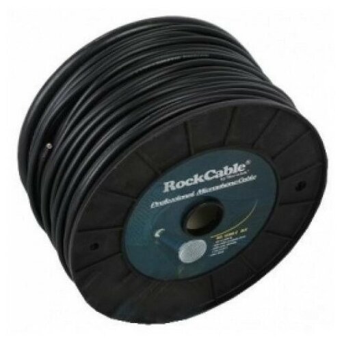 Кабель микрофонный в нарезку RockCable RCL10300 D6 BLK, 1 м