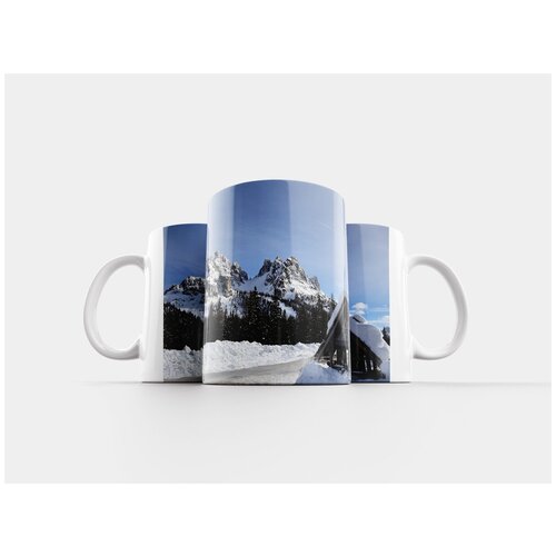 фото Кружка "снег, зима, гора" 320 мл lotsprints