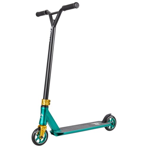 самокат chilli pro scooter 5000 black blue Детский трюковой самокат Chilli Pro 5000 , greenery