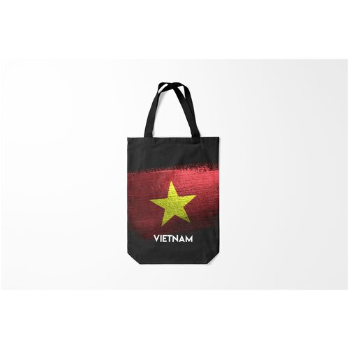 фото Сумка-шоппер / 31х42 см / туристические / страны мира vietnamвьетнам burnettie
