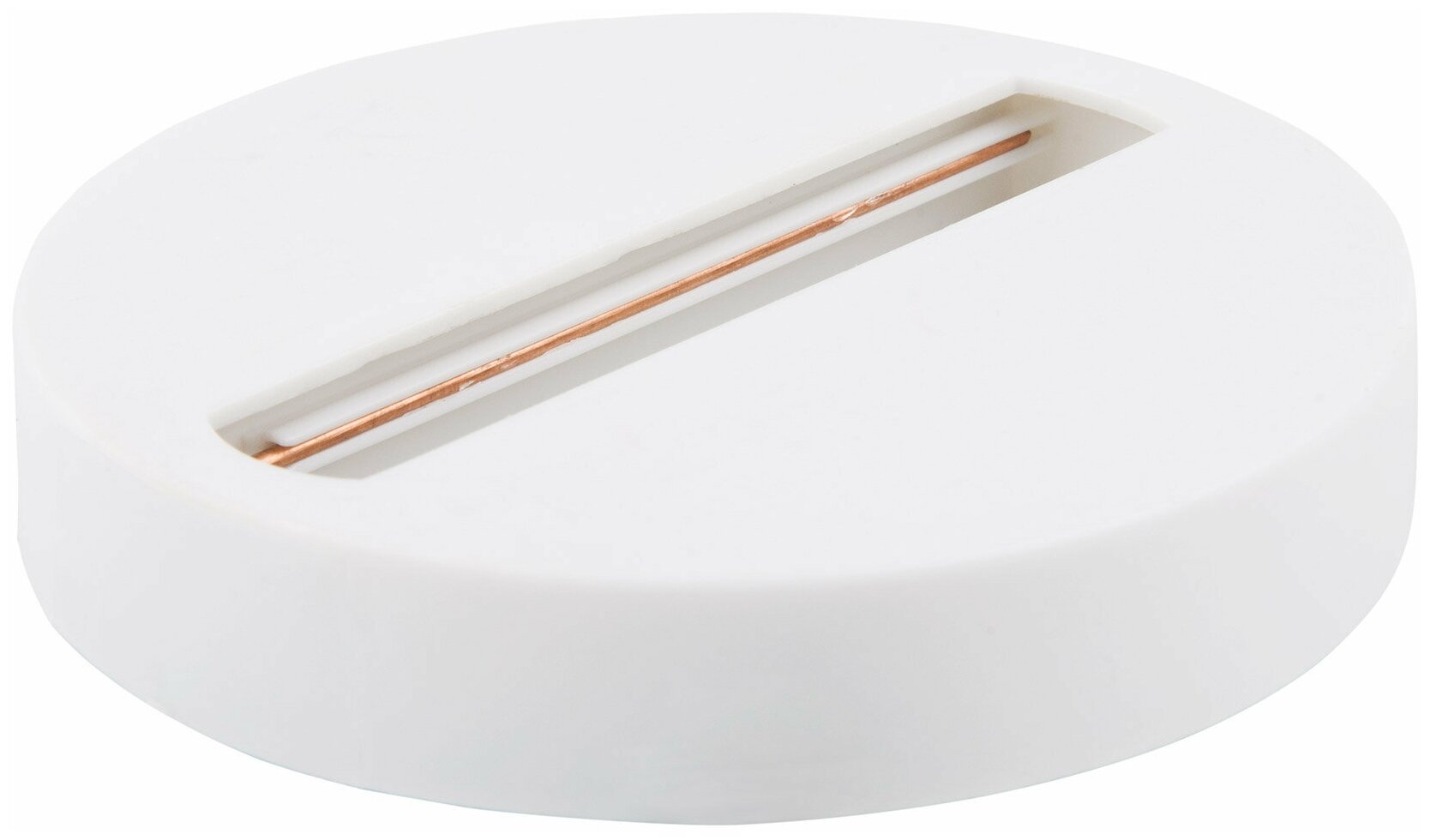 Разъем (коннектор) одноместный для однофазного трекового светильника Elektrostandard TRAF-1-WH, цвет белый