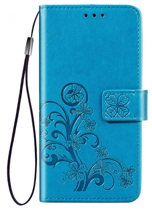 Чехол-книжка с узорами на магнитной застёжке для Huawei Honor 9A / Play 9A