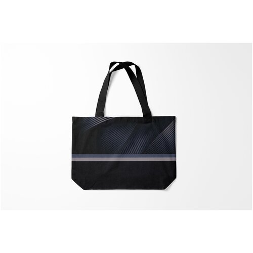 фото Сумка-шоппер / 46х35 см / популярные иллюстрации / текстуры минимализм burnettie