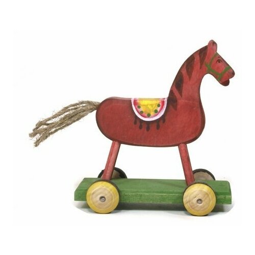 Лошадка на платформе