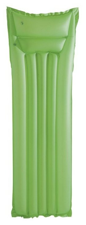 Матрас для плавания 183 х 69 см, цвет зеленый