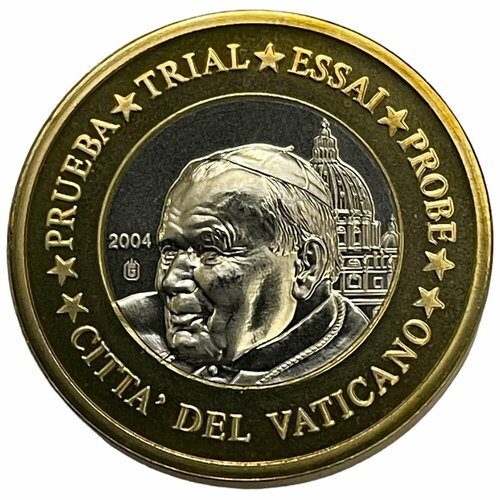Ватикан 1 евро 2004 г. (Европа) Specimen (Проба) ватикан 1 евро 2004 г европа specimen проба