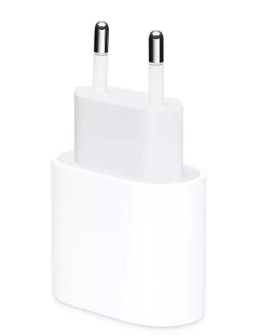Зарядка type c / Зарядка / Блок питания для телефона USB-C 20W / Адаптер usb type c / для iphone и android / Белый — фото 1