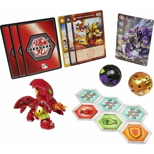 Bakugan 2 сез - Стартовый набор Бакуган Слияние фракций Пегатрикс х Горин