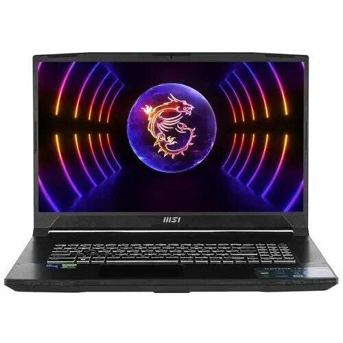 17.3" Ноутбук MSI GF76 Katana 17 B12VEK-267XRU черный