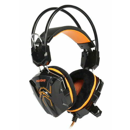Компьютерная гарнитура SmartBuy RUSH COBRA SBHG-1100 черныйоранжевый 155500₽