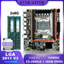 Комплект материнская плата Atermiter X99H + Xeon 2640V3 + 16GB DDR4 ECC REG