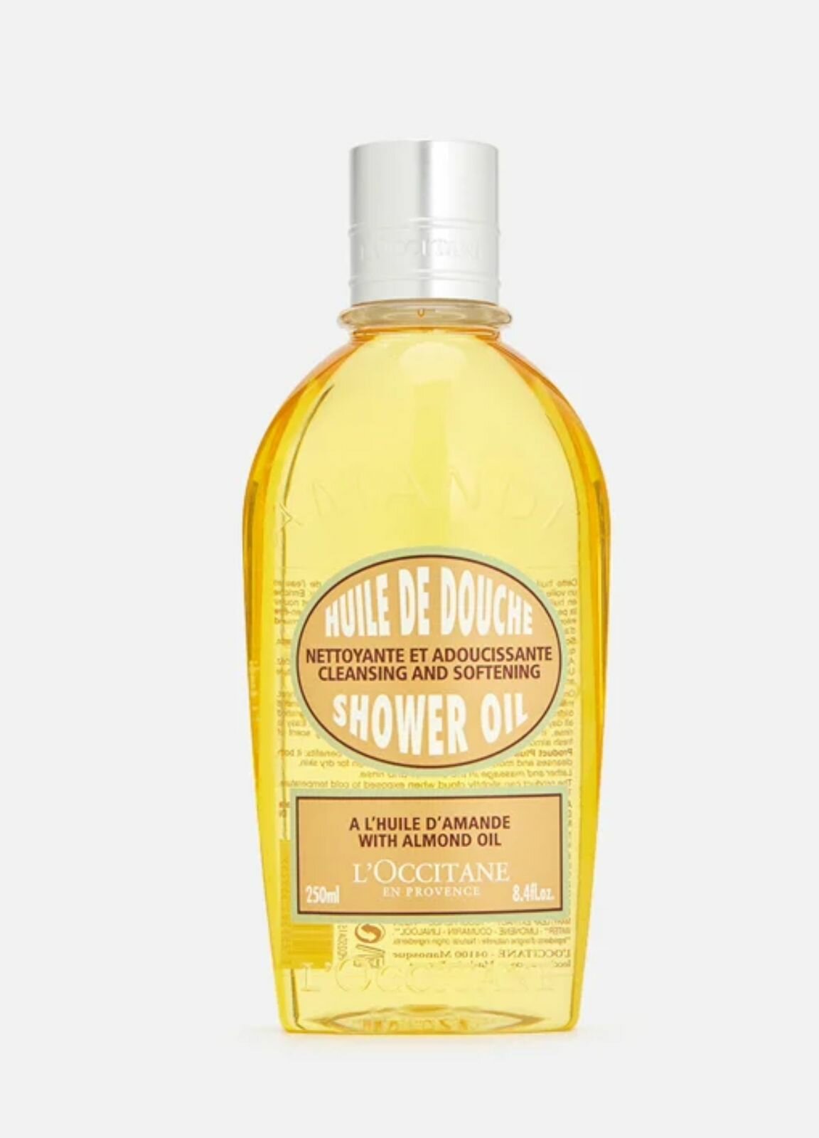 Масло для душа L'Occitane en Provence Almondминдаль, 250 мл, 250 г