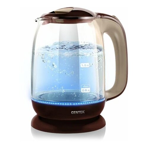 Чайник Centek CT-0034 18л 2200Вт термостойкое стекло подсветка 195300₽