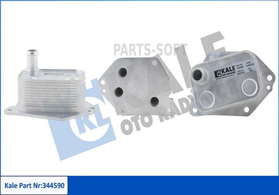 фото KALE 344590 Радиатор масляный HY, KIA