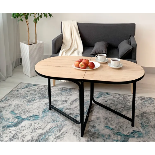 Стол журнальный раскладной UNIX 1. Сосна светлая.