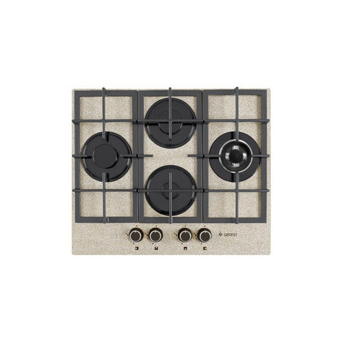 Варочная панель GEFEST Газовая варочная поверхность Gefest ПВГ 2231-01 Р48 кремовый 2402700₽