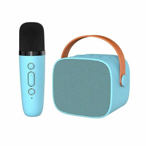Детская караоке система Детский микрофон Fifine E1 Синий Беспроводной Живой вокал Портативная колонка 98000₽
