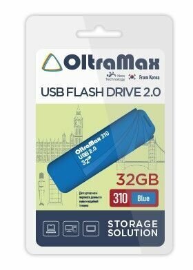 USB флэш-накопитель (OLTRAMAX OM-32GB-310-Blue)